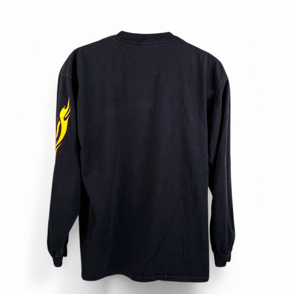 Vintage Ghost Rider Long Sleeve T-Shirt 2000 Marvel Y2K Graphic Tee - Picture 2 of 8